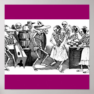 Poster "Dansant le Jarabe dans l'autre monde "