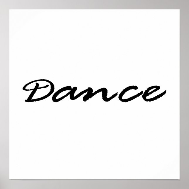 Poster Danse (Devant)