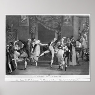 Poster Danse, 1809