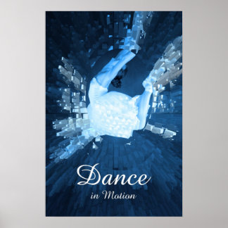 Poster Danse abstraite