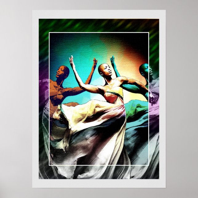 Poster Danse Afrocentrique (Devant)
