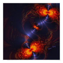 Danse amusante des yeux - Indigo et Gold Sight