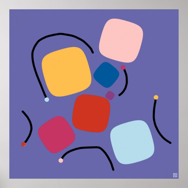 Poster Danse - Art en toile Imprimer (Devant)