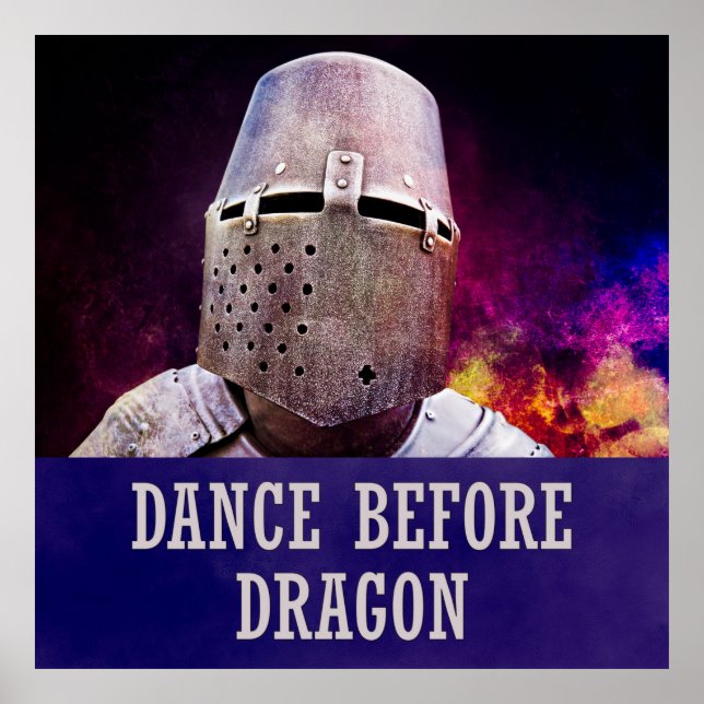 Poster Danse avant le dragon (Devant)