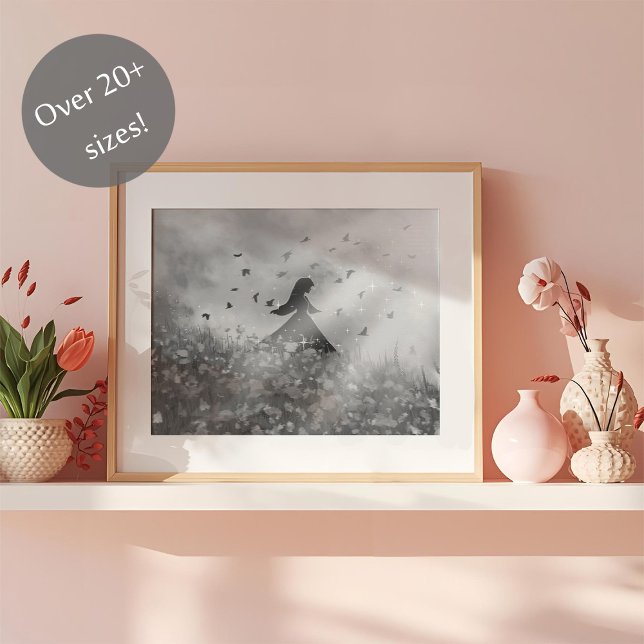 Poster Danse avec les oiseaux II (Créateur téléchargé)