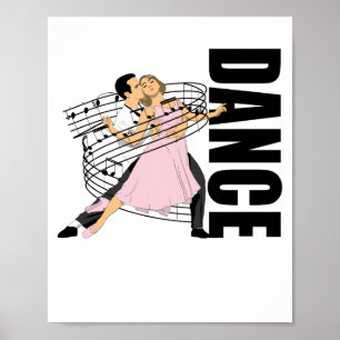 Poster Danse Classique Ballroom Danse