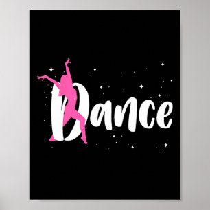 Poster Danse cool Pour Femmes Filles Salle De Bal Hip Ho