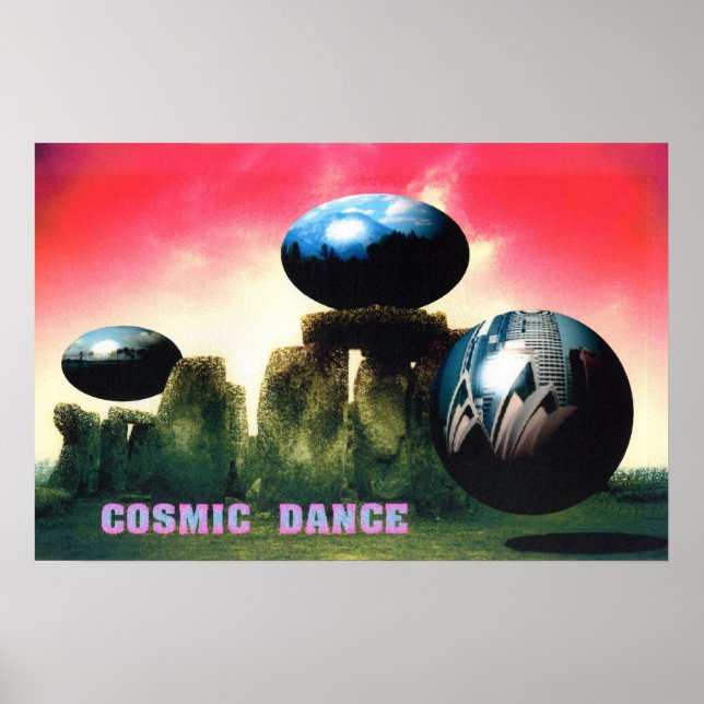 Poster Danse cosmique (Devant)