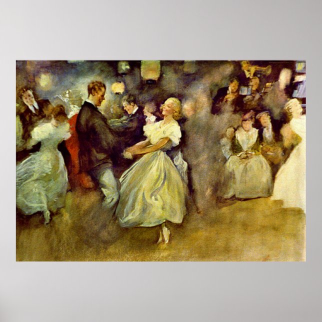 Poster Danse country 1890 (Devant)