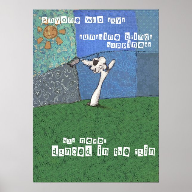 Poster Danse dans la pluie (Devant)