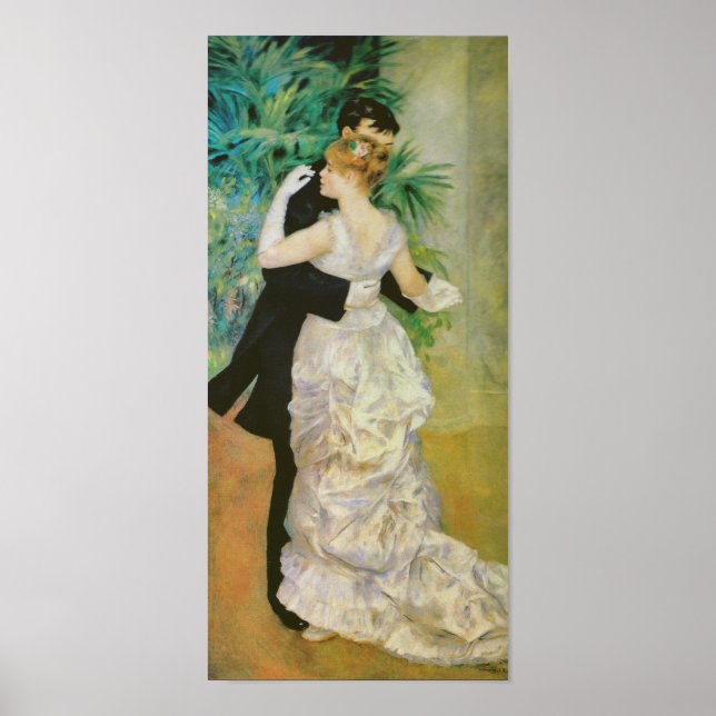 Poster Danse dans la ville Renoir Art (Devant)