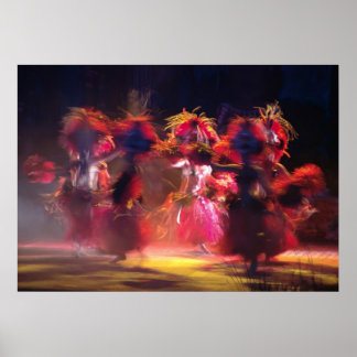 Poster Danse De Couleur