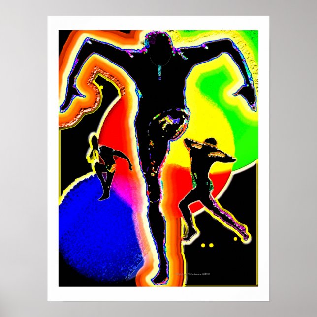 Poster Danse de la boue tribale (Devant)