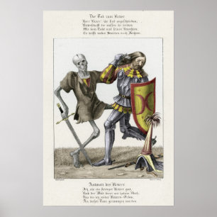 Poster Danse de la mort - Le Chevalier