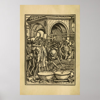 Poster Danse de la mort | Les os de tous les hommes | 24