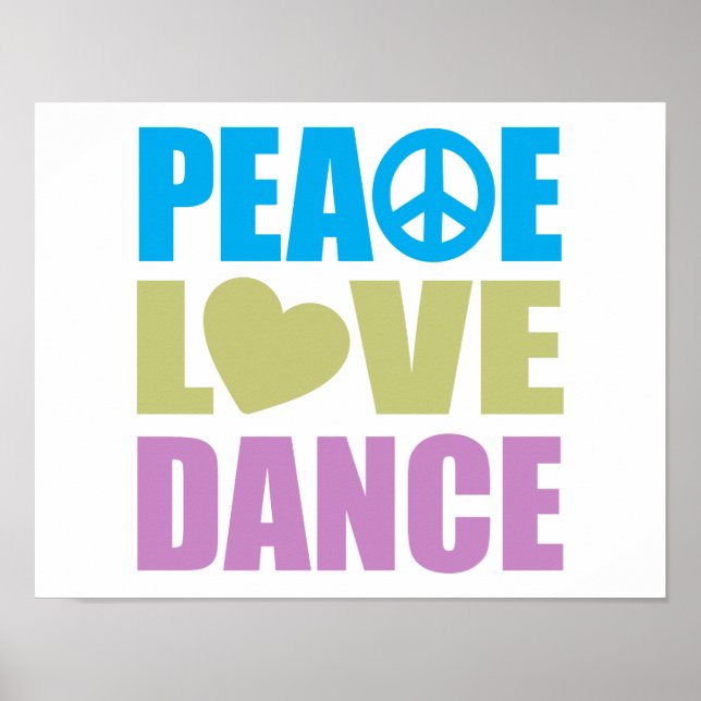 Poster Danse de la paix (Devant)