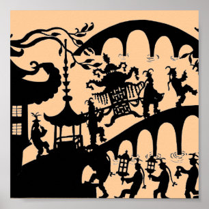 Poster Danse de pagoda