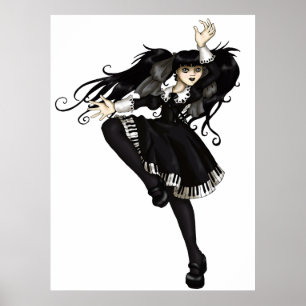Poster Danse de piano