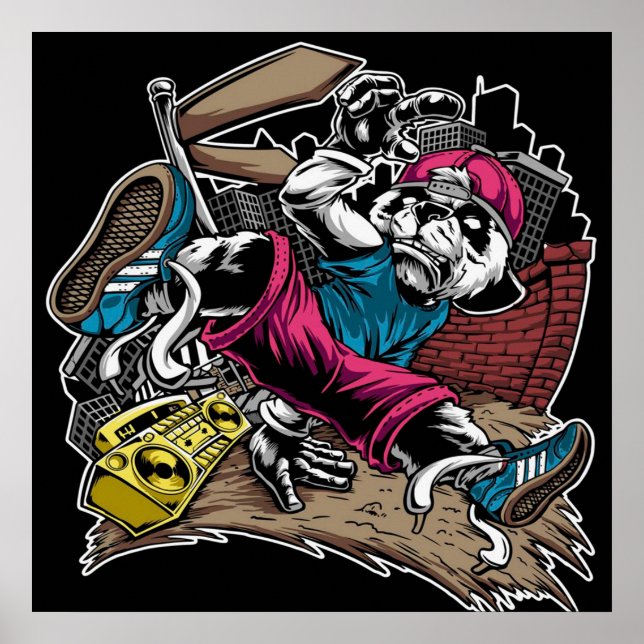 Poster Danse de rupture | Cute Panda Lover (Devant)