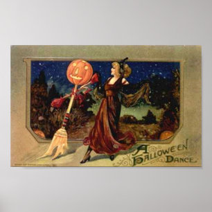 Poster Danse d'Halloween