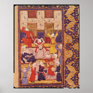 Poster Danse d'initiation, d'un livre de poèmes