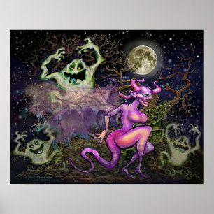 Poster Danse éffrayante