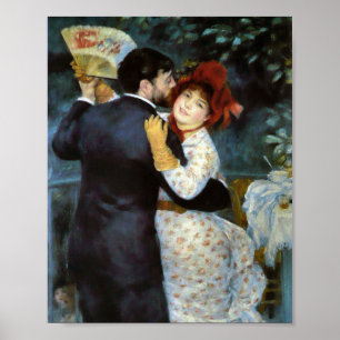 Poster Danse en campagne par Pierre-Auguste Renoir