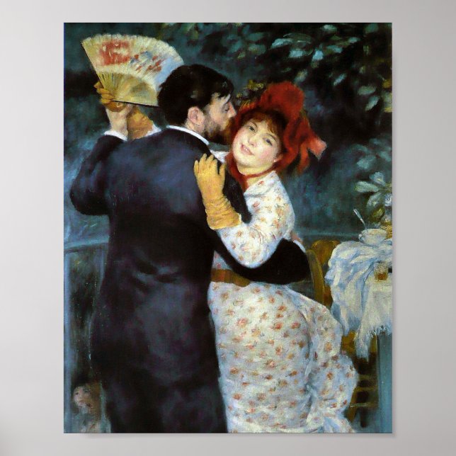 Poster Danse en campagne par Pierre-Auguste Renoir (Devant)
