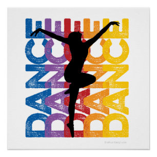 Poster Danse et Lettres (Danse)