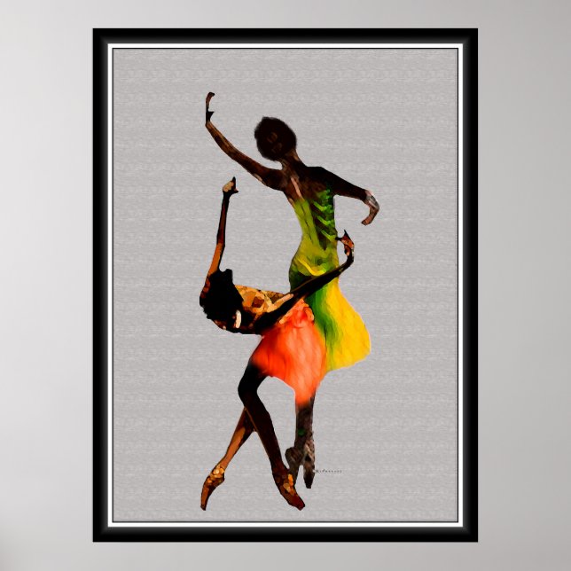 Poster Danse folklorique afrocentrique (Devant)