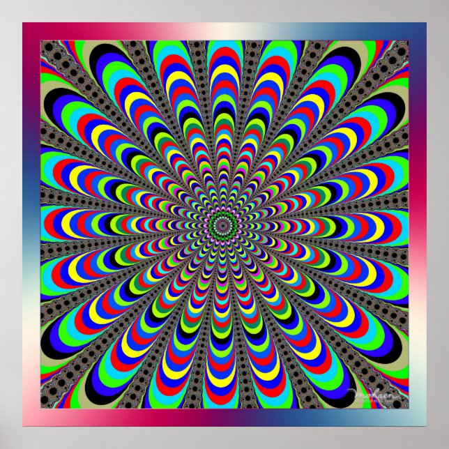 Poster Danse jaune (Devant)