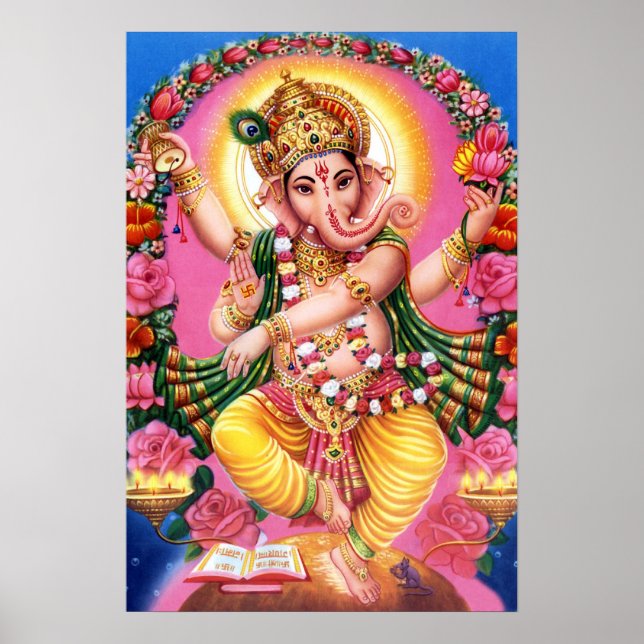 Poster Danse Lord Ganesha (Devant)