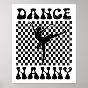 Poster Danse Nanny Dance Lover Fête des mères