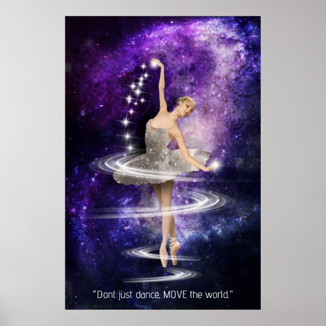 Poster Danse parmi les étoiles (Devant)