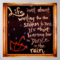 Danse sous la pluie, La Vie Cite Expressions