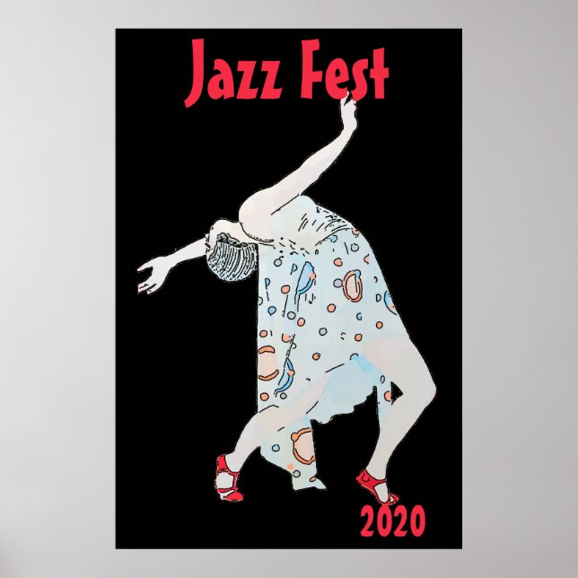 Poster Danser au Jazz 2020 (Devant)