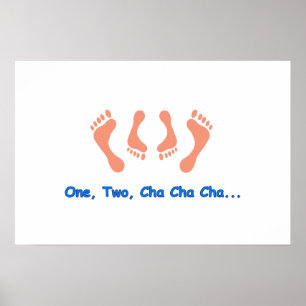 Poster Danser Cha Cha Feet
