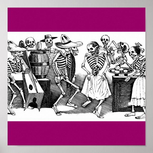 Poster "Danser le Jarabe dans l'autre monde" (Devant)