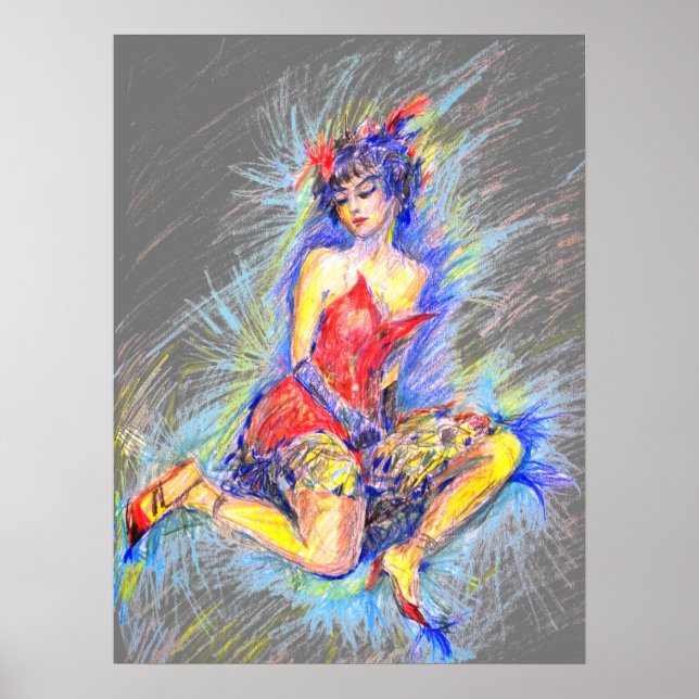 Poster Danseur (Devant)