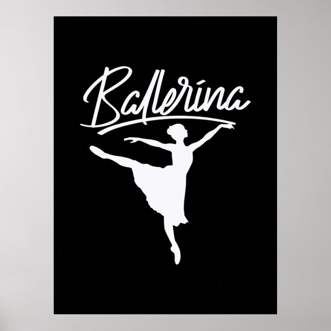 Poster Danseur de Ballerina (Devant)