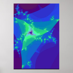 Poster Danseur d'étoile bleue