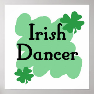 Poster Danseur irlandais
