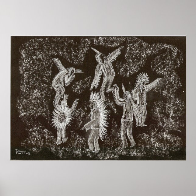 POSTER DANSEURS (Devant)