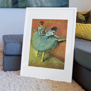 Poster Danseurs au Bar par Edgar Degas, Ballet Vintage