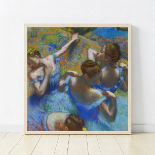 Poster Danseurs Bleus, Degas Art
