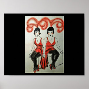Poster Danseurs de Jazz des années 20 !