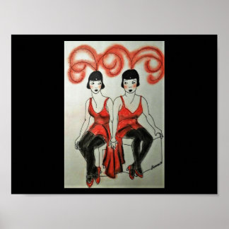 Poster Danseurs de Jazz des années 20 !