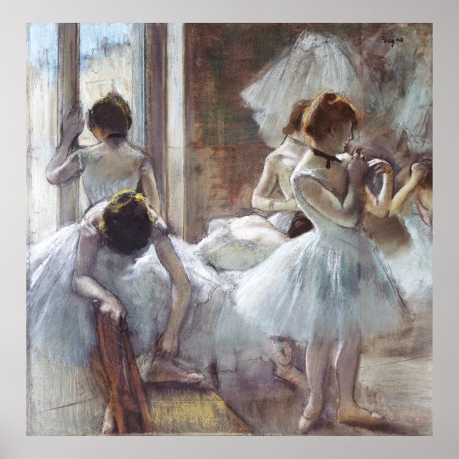 Poster Danseurs Edgar Degas (Devant)