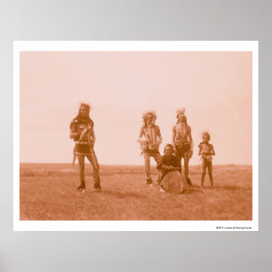 Poster Danseurs masculins