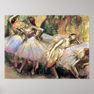 Poster Danseurs par Degas